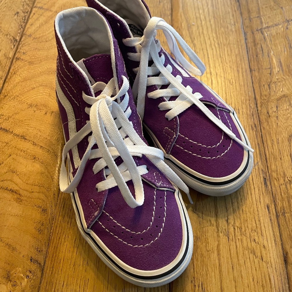 Vans SK8-Hi Tapered Color Theory Tillandsia Purple Shoes Size 6 Women’s